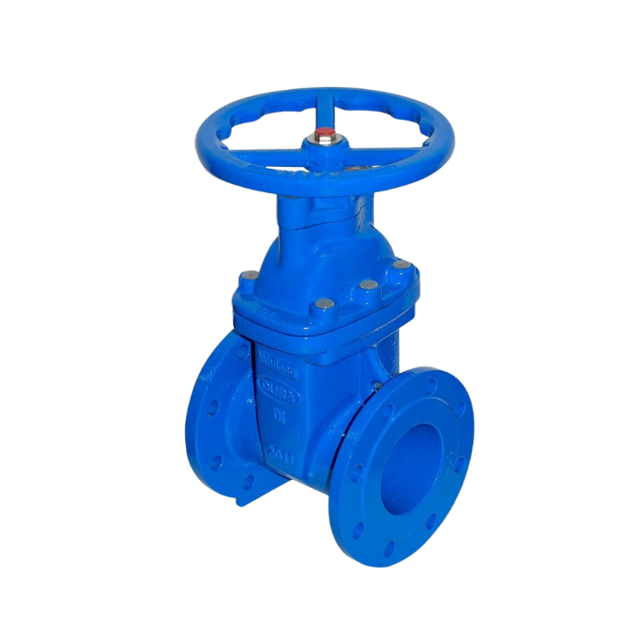 Flanged Gate Valve GP Cast Iron Resilient Seat Epoxy Coated Table E ...